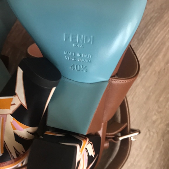 Fendi Roma Cuoio+Nero Mulicol - Picture 3 of 5